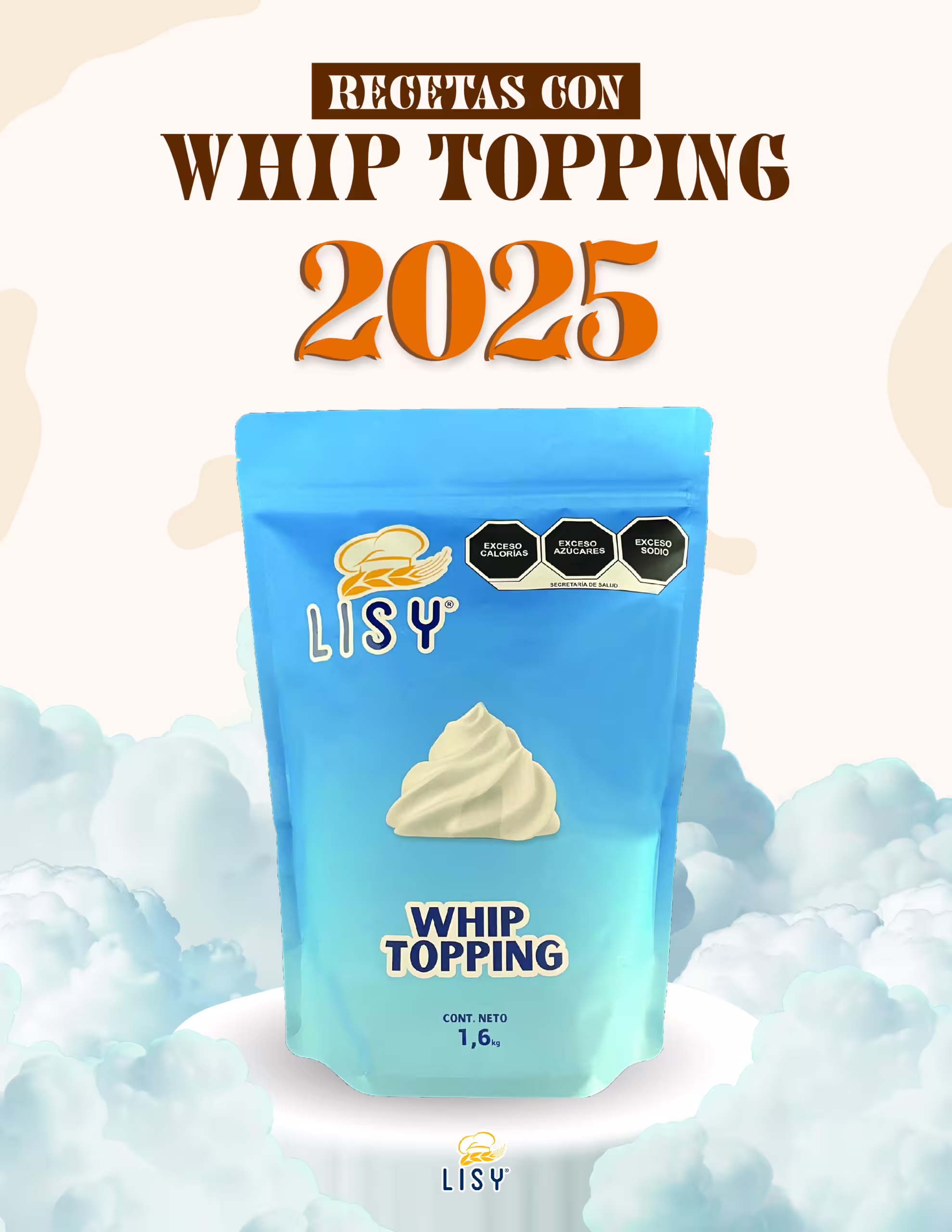 Recetario de Whip Topping