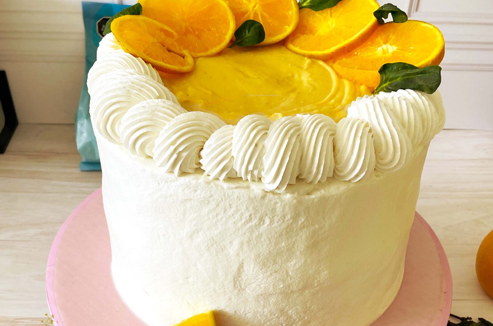 PASTEL DE NARANJA