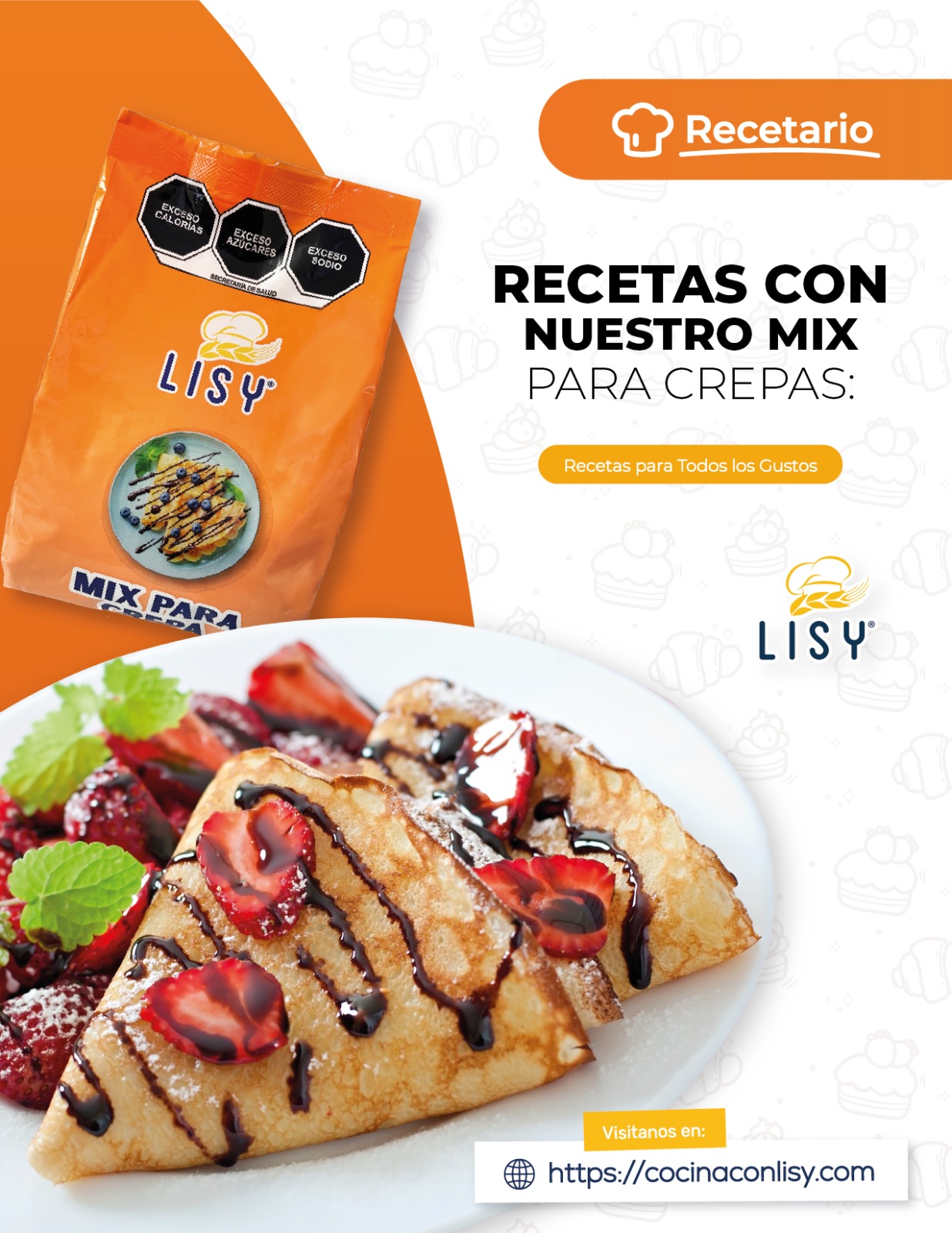 Recetario Mix de Crepas
